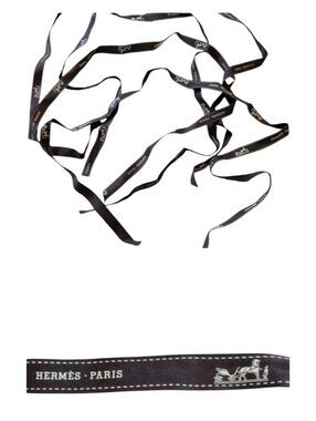 Hermes Paris Ribbon Four Pieces Total Length= 133in